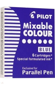 Картриджи для ручки "Parallel Pen" (6 штук, синий) (IC-P3-S6-L)
